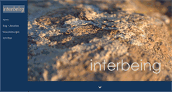 Desktop Screenshot of interbeing.de